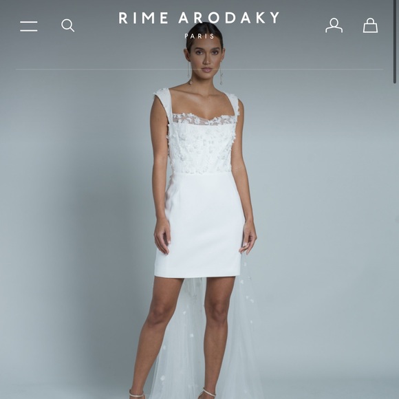 Rime Arodaky Dresses & Skirts - Rime Arodaky Oshun Dress size 36, like new, for bridal events